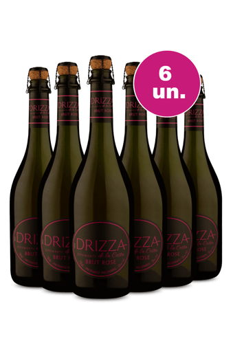 Kit 6 - Espumante Drizza Rosé Brut - Exclusivo We