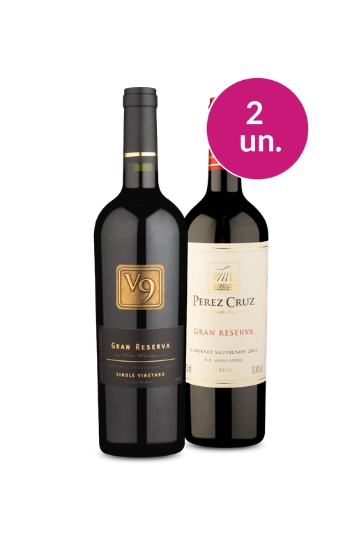 Kit 2 - Duo Gra Reserva - Pérez e V9 - Oferta Absurda