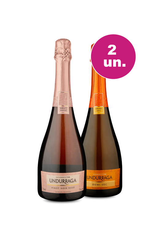 Kit 2 - Espumantes Undurraga - Oferta Absurda Black Wine