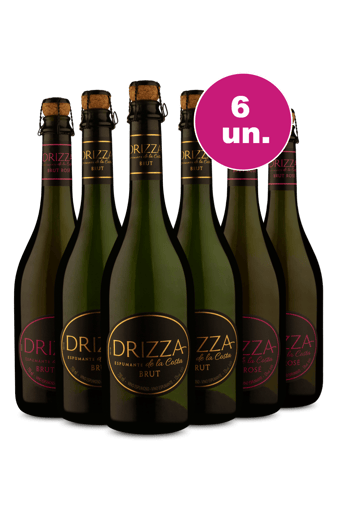 Kit 6 - Degustação Espumantes Drizza - Exclusivo We