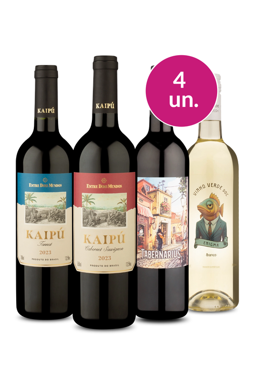 Kit 4 - Encontro Brasil e Portugal - Oferta Absurda