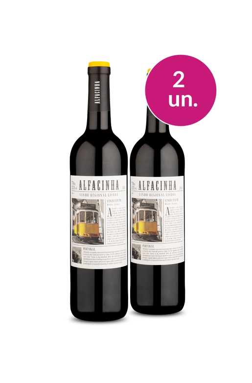 Kit 2 - Alfacinha Regional Lisboa Tinto - Exclusivo Esquenta IZ