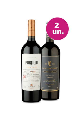 Kit 2 - Vinícolas Renomadas Por R$54,90 por Garrafa