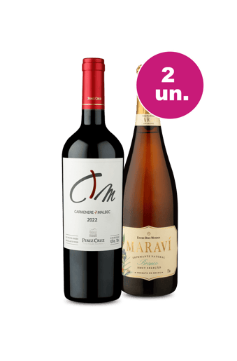 Kit 2 - Pérez Cruz C+M e Espumante Maraví