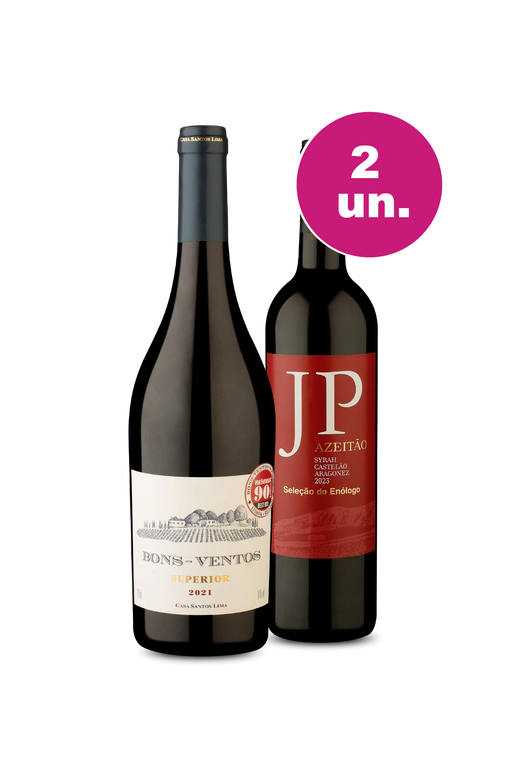 Kit 2 - Bons-Ventos Superior e JP Azeitão - Especial Central da Black