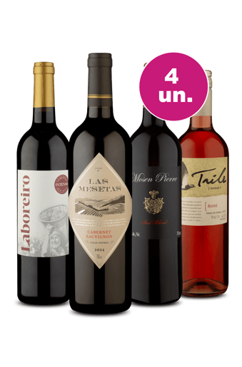 Kit 4 - R$27,90 por garrafa? Eu quero!