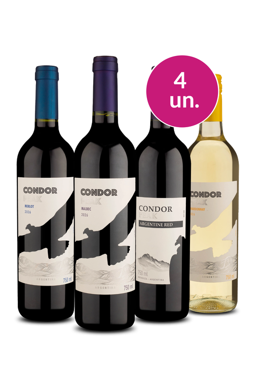 Kit 4 - Condor Peak por R$99 - Spoiler Black Wine