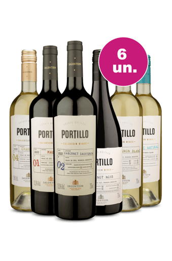 Kit 6 - Lançamento Renomado Portillo Degustação