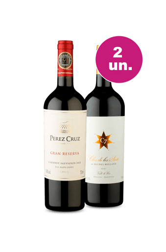 Kit 2 - Clos de Los Siete e Pérez Cruz Gran Reserva - Spoiler IZ
