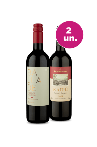 Kit 2 - Cabernet Sauvignon Brasileiro