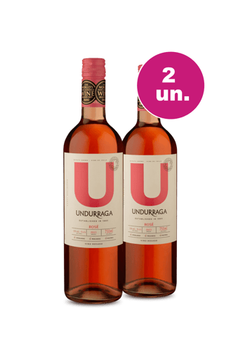 Kit 2 - U By Undurraga Rosé - Oferta Insana IZ