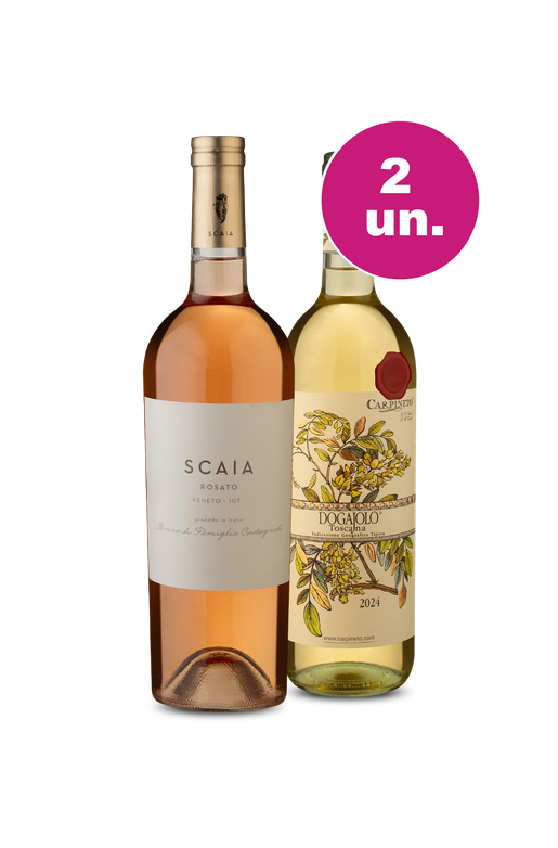 Kit 2 - Italianos Refrescantes e Requintados - Oferta Absurda Black Wine