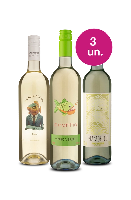Kit 3 - Trinca de Vinhos Verdes