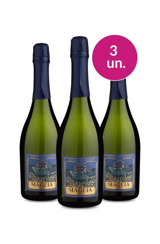 Kit 3 - Espumante Mageia Branco Brut - Exclusivo We