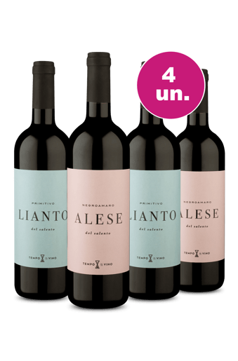 Kit 4 - Italianos de Puglia - Exclusivo WE