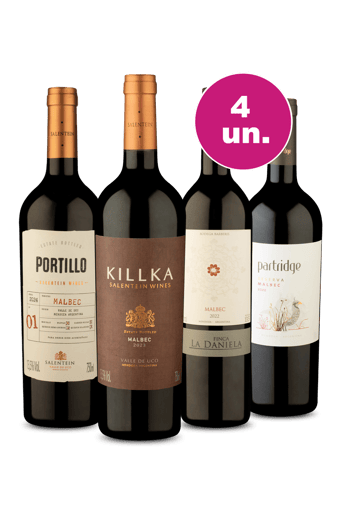 Kit 4 - Malbec Argentino