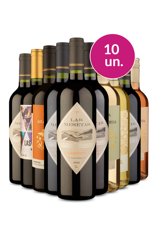 Kit 10 - Vinhos de Junho por R$22,90 por Garrafa - Oferta Absurda