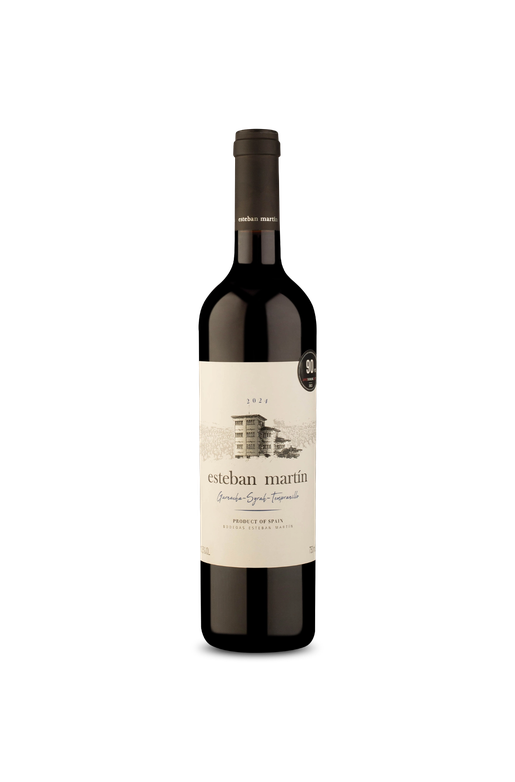 Esteban Martín D.O. Cariñena Garnacha Tempranillo Syrah Tinto 2024
