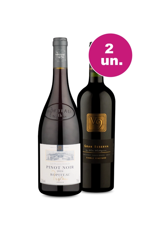 Kit 2 - Ropiteau Frères Les Plants Nobles e V9 Gran Reserva - Oferta Absurda