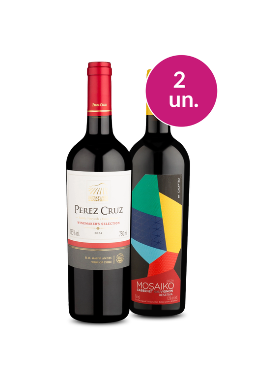 Kit 2 - Wine Pendura - Pérez Cruz Winemakers e Mosaiko