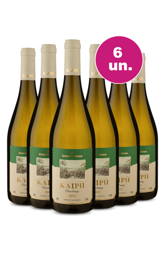 Kit 6 - Kaipú Chardonnay - Oferta Exclusiva
