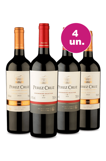 Kit 4 - Degustação Pérez Cruz - Oferta Prime Day
