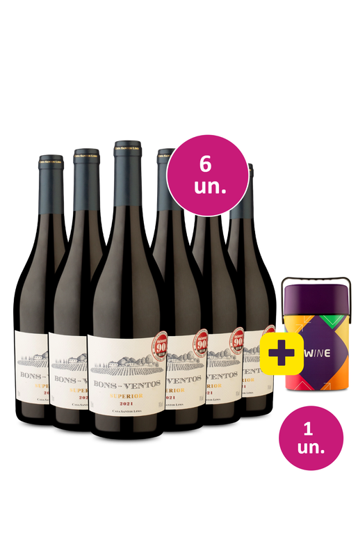 Kit 6 - Bons-Ventos Superior 2021 + Cooler Retrô Grátis - Exclusivo We