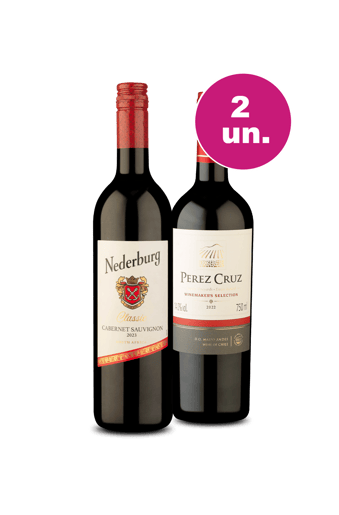 Kit 2 - Pérez Cruz e Nederburg 56 Hundred - Exclusivo