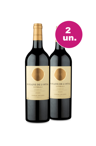 Kit 2 - Domaine De Lostal Estibals Minervois - Oferta Insana IZ