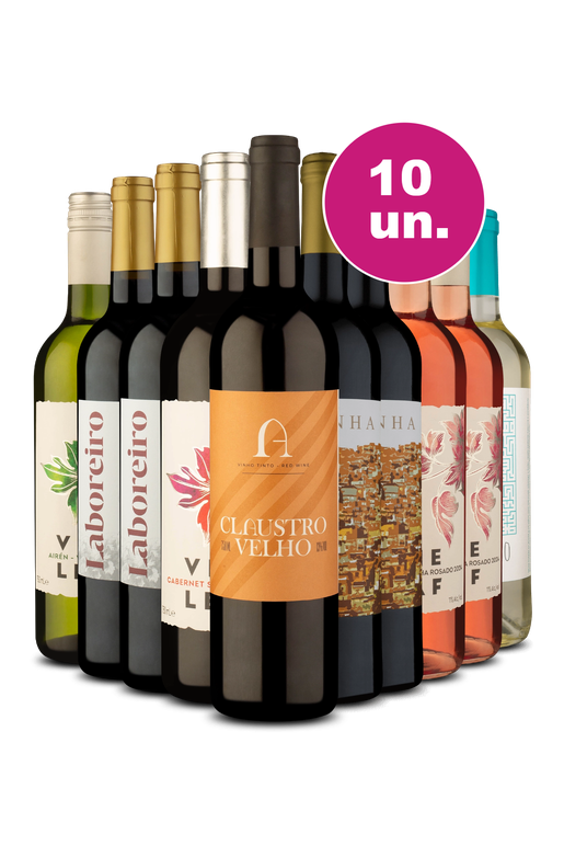 Kit 10 - Cyber Week - Meio Secos por R$26,90 por Garrafa