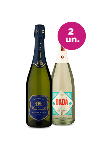 Kit 2 - Espumantes Brut e Sweet - Agrade a Todos