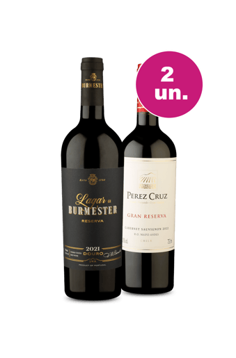 Kit 2 - Pérez Cruz Gran Reserva e Lagar de Burmester - Oferta Insana