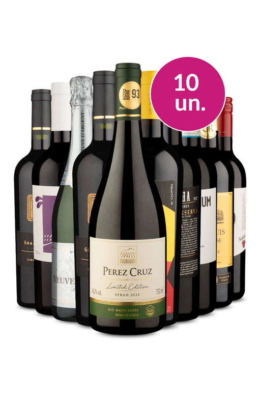 Kit 10 - Imperdíveis por R$54 por Garrafa - Oferta Absurda Imposto Zero