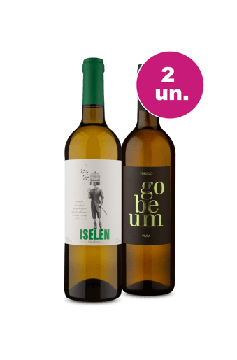 Kit 2 - Encontro de Campeões: Iselen Branco e Gobeum Verdejo Viura