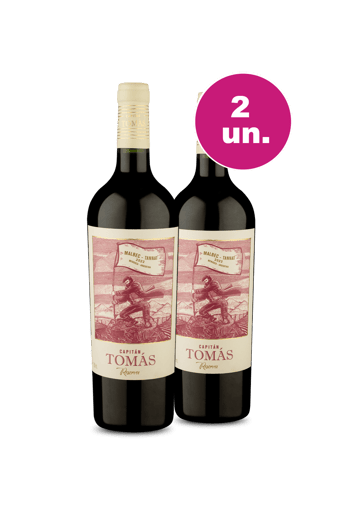 Kit 2 - Capitán Tomás Reserva Malbec Tannat 2022