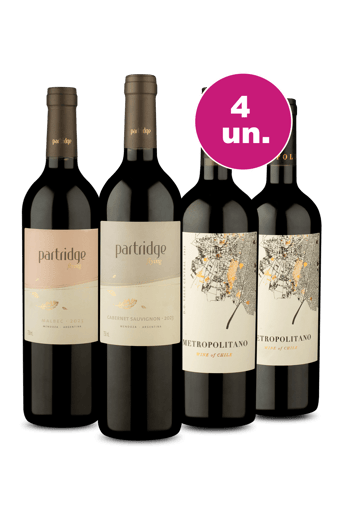 Kit 4 - Partridge Flying e Metropolitano - Oferta Insana IZ