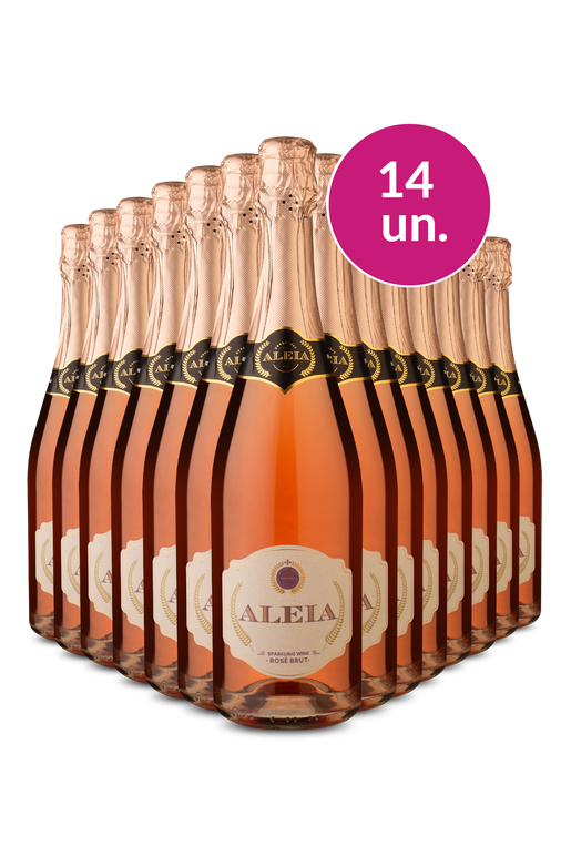 Kit 14 - Espumante Aleia Rosé Brut - Exclusivo We