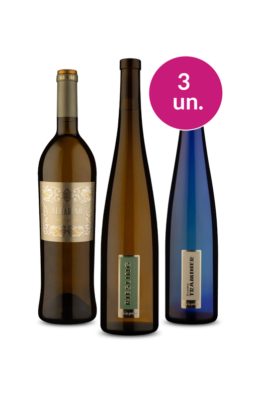 Kit 3 - Degustação de Uvas Brancas Las Perdices - Exclusivo We