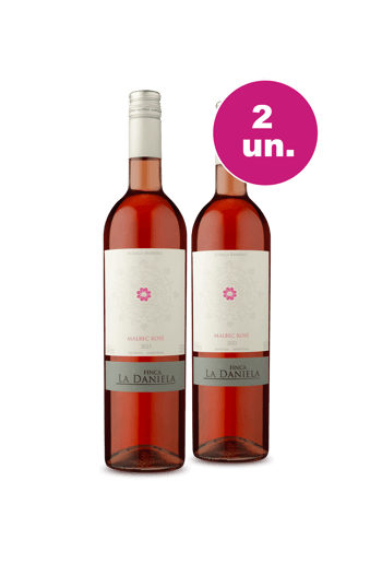 Kit 2 - Finca La Daniela Malbec Rosé - Oferta Insana
