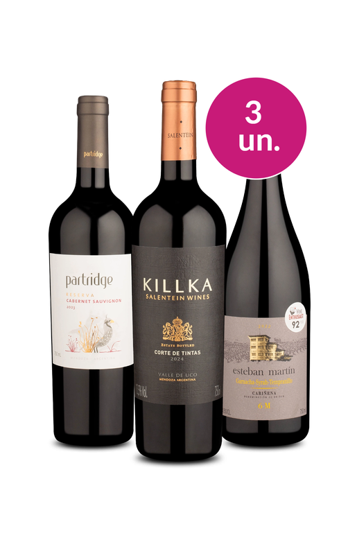 Kit 3 - Tintos Especiais - Exclusivo We