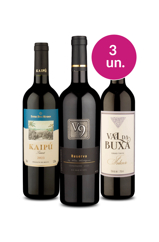 Kit 3 - Trio Imperdível por R$88