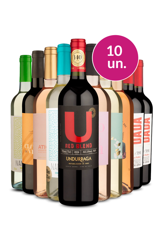 Kit 10 - Meio Secos por R$32,90 por Garrafa - Oferta Absurda