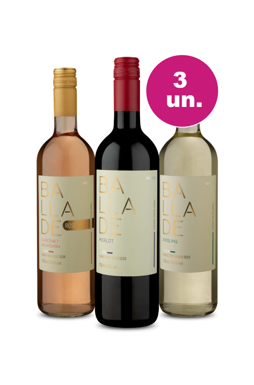 Kit 3 - Trio Brasileiro por R$29,90 por Garrafa - Spoiler Black Wine
