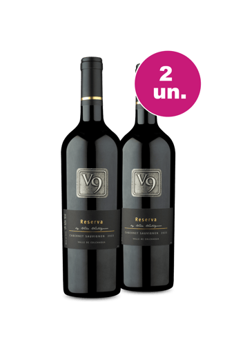 Kit 2 - V9 Reserva Cabernet Sauvignon