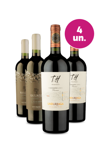 Kit 4 - Carménère Premium - Oferta Absurda