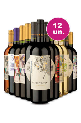 Kit 12 - 23,90 a garrafa - Exclusivo We