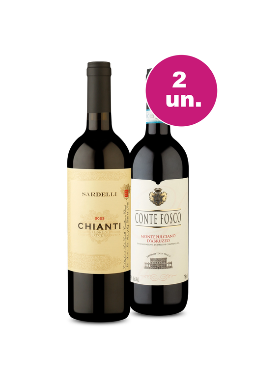 Kit 2 - Italianos Arrasadores - Oferta Absurda Black Wine