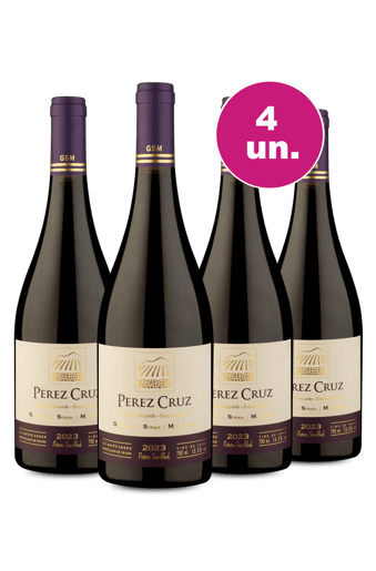 Kit 4 - Pérez Cruz Gsm D.O. Maipo Andes 2023 - Exclusivo We