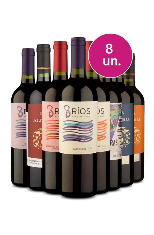 Kit 8 - R$25,90 por Garrafa - Oferta Absurda