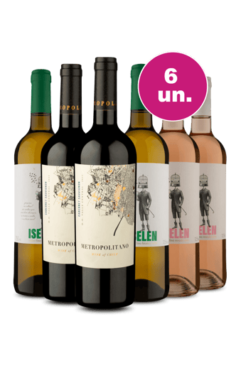 Kit 6 Por R$199 - Cabernet Com Refrescantes